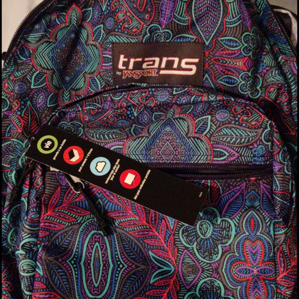 NWT trans by Jansport back pack